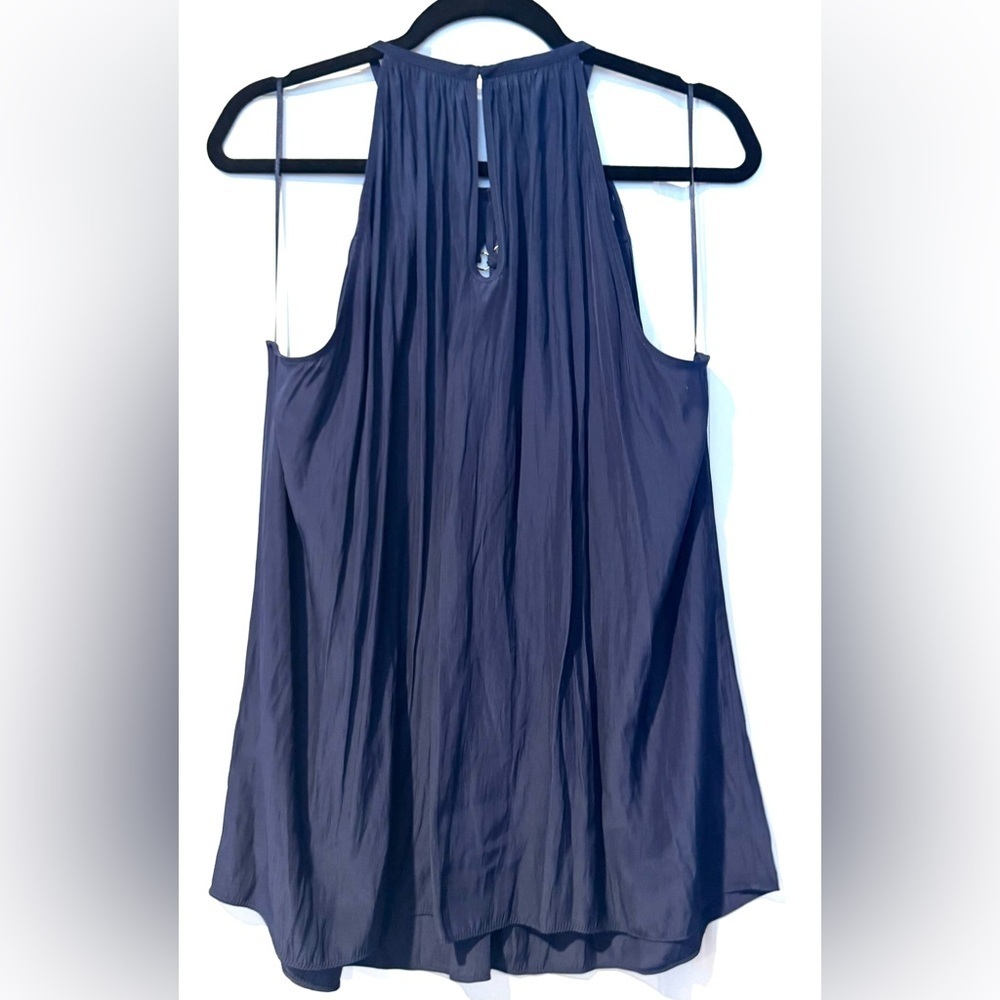 Ramy Brook NWT Katie chain link halter top in navy - Picture 7 of 7